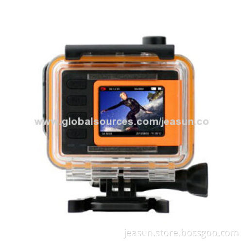 New Wi-Fi Portable Sports Camera with 14MP Sensor 6G Lens and Waterproof Remote Controller